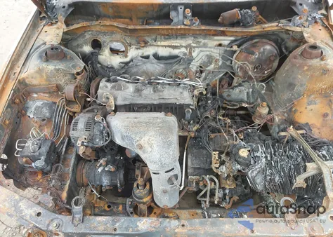 2000 Toyota Camry Le из США, поврежденный, VIN JT2BG22K2Y0446475